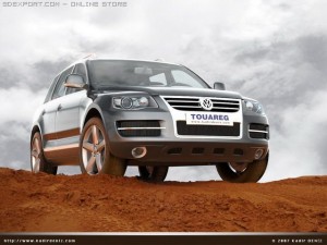vw touareg Model 3D