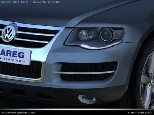 vw touareg Model 3D