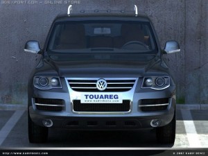 vw touareg Model 3D