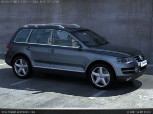 vw touareg Model 3D