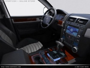 vw touareg Model 3D
