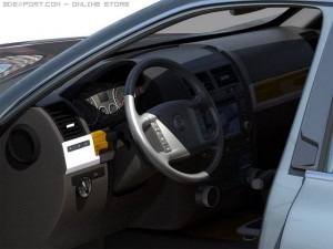vw touareg Model 3D
