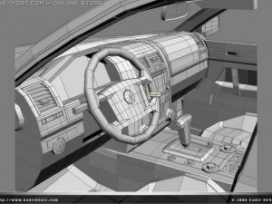 vw touareg Model 3D