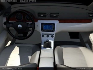 vw passat2 3D Model