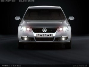 vw passat2 3D 모델