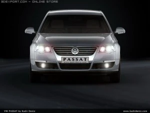 vw passat2 3D Model