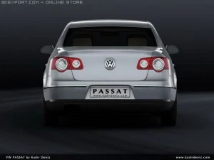 vw passat2 3D Model