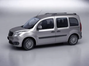 mercedes citan 2013 3D Model