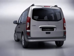mercedes citan 2013 3D Model