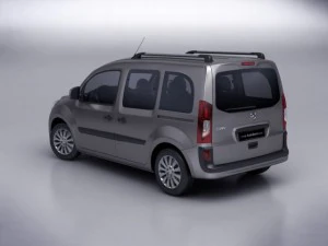 mercedes citan 2013 low poly 3D Model