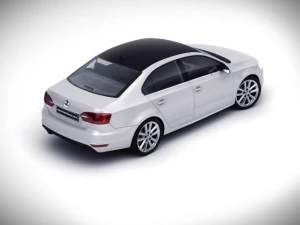 volkswagen jetta 2012 3D Model