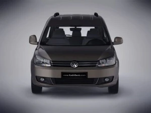 volkswagen caddy kombi 2012 3D Model