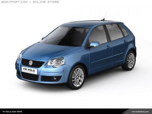 vw polo 3D Model