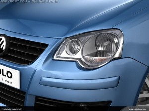 vw polo 3D Model