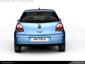 vw polo 3D Model