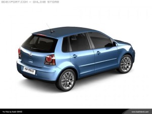 vw polo 3D Model