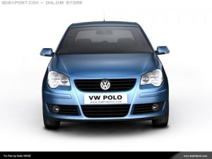 vw polo 3D Model