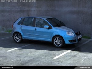 vw polo 3D Model