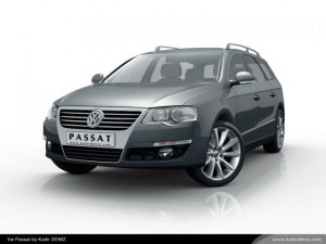 vw passat variant 3D Model