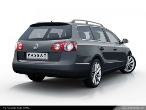 vw passat variant 3D Model