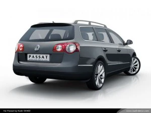 vw passat variant 3D Model