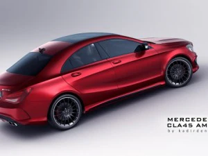 mercedes cla 450 amg Modelo 3D