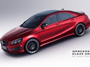 mercedes cla 450 amg 3D Model