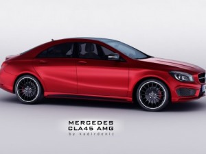 mercedes cla 450 amg 3D Model