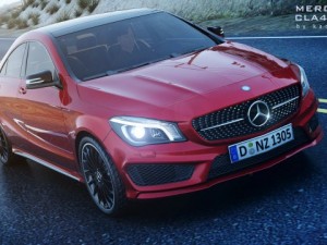mercedes cla 450 amg 3D Model