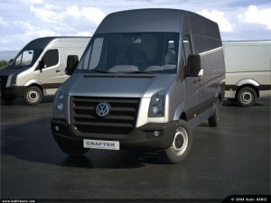 vw crafter pack 3 models 3D मॉडल