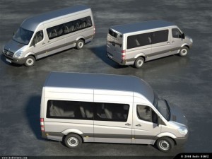 mercedes sprinter kombi pack Modelo 3D