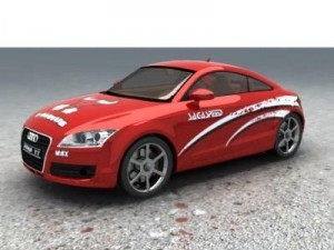 audi tt 3Dモデル