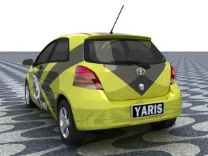 yaris 3D Model