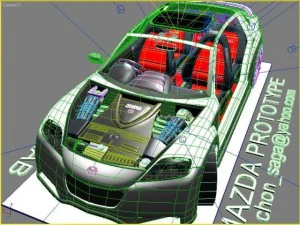 mazdarx8 sagatuning 3D Model
