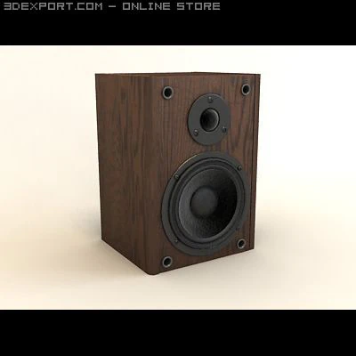 audio column microlab 3D Model .c4d .max .obj .3ds .fbx .stl .blend 