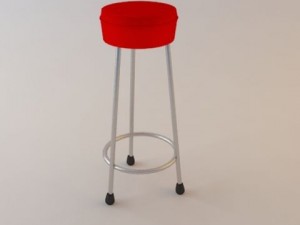 chair bar 3D Model