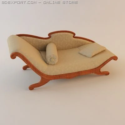 sofa 3D Model .c4d .max .obj .3ds .fbx .stl .blend 