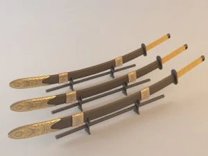 меч 3D Модель