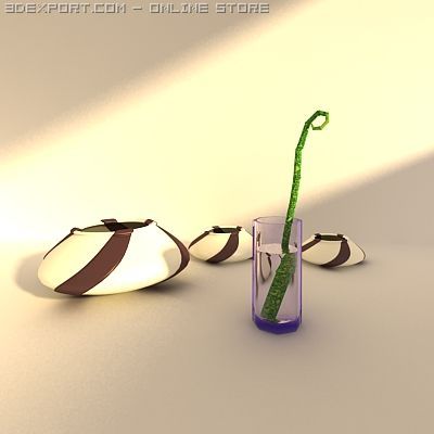 vase Modèle 3D .c4d .max .obj .3ds .fbx .stl .blend