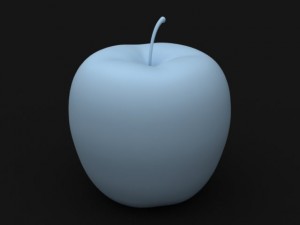 photorealistic yellow apple Modelo 3D
