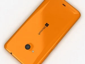 microsoft lumia 535 dan dual sim oranye Model 3D