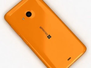microsoft lumia 535 dan dual sim oranye Model 3D