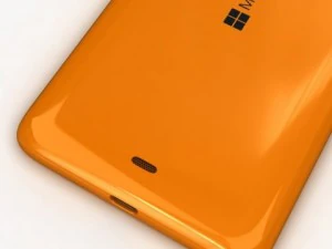 microsoft lumia 535 dan dual sim oranye Model 3D