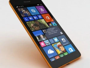 microsoft lumia 535 dan dual sim oranye Model 3D