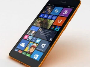 microsoft lumia 535 dan dual sim oranye Model 3D