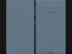 microsoft lumia 535 dan dual sim oranye Model 3D