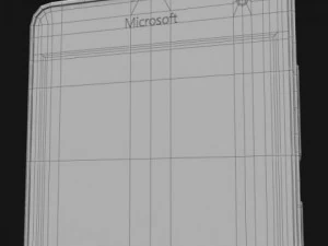 microsoft lumia 535 dan dual sim oranye Model 3D