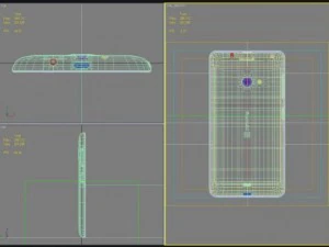 microsoft lumia 535 dan dual sim oranye Model 3D