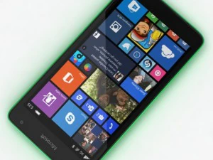 microsoft lumia 535 dan dual sim hijau Model 3D