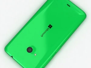 microsoft lumia 535 dan dual sim hijau Model 3D